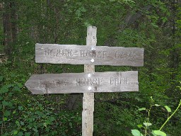 on the trail to Black Horse